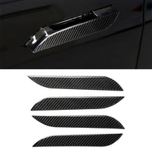 Load image into Gallery viewer, 4 PCS Carbon Fiber Car Outside Handle Decorative Sticker for Tesla Model S, Outside Handle