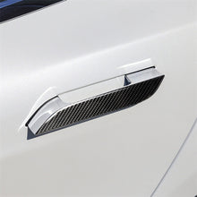 Load image into Gallery viewer, 4 PCS Carbon Fiber Car Outside Handle Decorative Sticker for Tesla Model S, Outside Handle