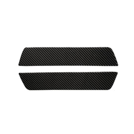2 PCS Carbon Fiber Car Back Door Threshold Decorative Sticker for Tesla Model 3, Back Door Threshold