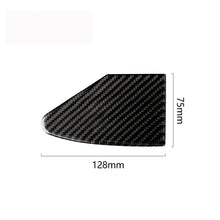 Load image into Gallery viewer, Carbon Fiber Car Charging Port Panel Decorative Sticker for Tesla Model X, Suitable for Left Driving, Charging Port Panel