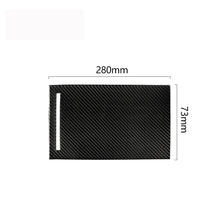 Load image into Gallery viewer, Carbon Fiber Car Storage Box Panel Decorative Sticker for Tesla Model X, Storage Box Panel