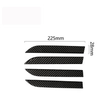 Load image into Gallery viewer, 4 PCS Carbon Fiber Car Outer Door Handle Panel Decorative Sticker for Tesla Model X, Outer Door Handle Panel