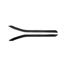 Load image into Gallery viewer, 2 PCS Carbon Fiber Car Rear Fog Lamps Decorative Sticker for Tesla Model X, Rear Fog Lamps