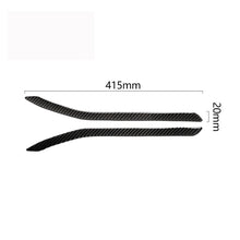 Load image into Gallery viewer, 2 PCS Carbon Fiber Car Rear Fog Lamps Decorative Sticker for Tesla Model X, Rear Fog Lamps