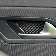 Load image into Gallery viewer, 2 PCS / Set Carbon Fiber Car Inner Door Bowl Decorative Sticker for Volkswagen Scirocco 2009-2016,Left and Right Drive Universal, Inner Door Bowl