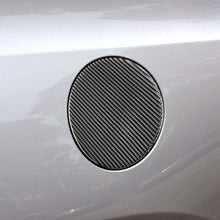 Load image into Gallery viewer, Carbon Fiber Car Fuel Tank Cover Decorative Sticker for Volkswagen Scirocco 2009-2016,Left and Right Drive Universal, Fuel Tank Cover