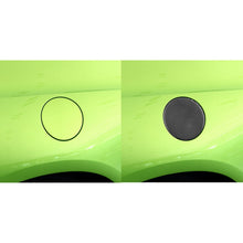 Load image into Gallery viewer, Carbon Fiber Car Fuel Tank Cover Decorative Sticker for Volkswagen Scirocco 2009-2016,Left and Right Drive Universal, Fuel Tank Cover