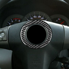Load image into Gallery viewer, Carbon Fiber Car Steering Wheel Decorative Sticker for Toyota Old RAV4 2006-2013,Left and Right Drive Universal, Steering Wheel