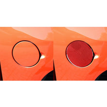 Load image into Gallery viewer, Carbon Fiber Car Fuel Tank Cap Decorative Sticker for Toyota Tundra 2014-2018,Left and Right Drive Universal, Fuel Tank Cap