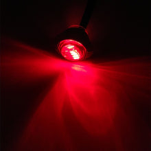 Load image into Gallery viewer, 10 PCS MK-009 3/4 inch Car / Truck 3LEDs Side Marker Indicator Lights Bulb Lamp, MK-009(Red Light), MK-009(Blue Light), MK-009(Green Light), MK-009(White Light), MK-009(Yellow Light)