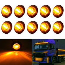Load image into Gallery viewer, 10 PCS MK-009 3/4 inch Car / Truck 3LEDs Side Marker Indicator Lights Bulb Lamp, MK-009(Red Light), MK-009(Blue Light), MK-009(Green Light), MK-009(White Light), MK-009(Yellow Light)