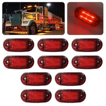 Load image into Gallery viewer, 10 PCS MK-019 Car / Truck 6LEDs Side Marker Indicator Lights Bulb Lamp, MK-019 (Red Light), MK-019 (White Light), MK-019 (Yellow Light)