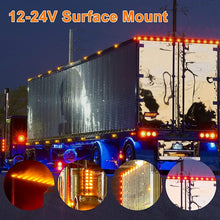 Load image into Gallery viewer, 10 PCS MK-019 Car / Truck 6LEDs Side Marker Indicator Lights Bulb Lamp, MK-019 (Red Light), MK-019 (White Light), MK-019 (Yellow Light)