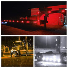 Load image into Gallery viewer, 5 PCS MK-087 Car / Truck 4LEDs Side Marker Indicator Lights Bulb Lamp, MK-087(Blue Light), MK-087(Green Light), MK-087(Red Light), MK-087(White Light), MK-087(Yellow Light)