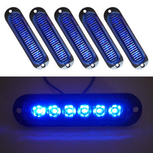 Load image into Gallery viewer, 5 PCS MK-093 Car / Truck 6LEDs Side Marker Indicator Lights Bulb Lamp, MK-093(Yellow Light), MK-093(Blue Light), MK-093(Green Light), MK-093(Red Light), MK-093(White Light)