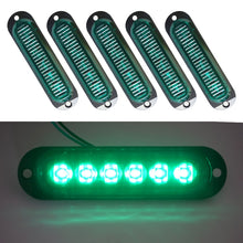 Load image into Gallery viewer, 5 PCS MK-093 Car / Truck 6LEDs Side Marker Indicator Lights Bulb Lamp, MK-093(Yellow Light), MK-093(Blue Light), MK-093(Green Light), MK-093(Red Light), MK-093(White Light)