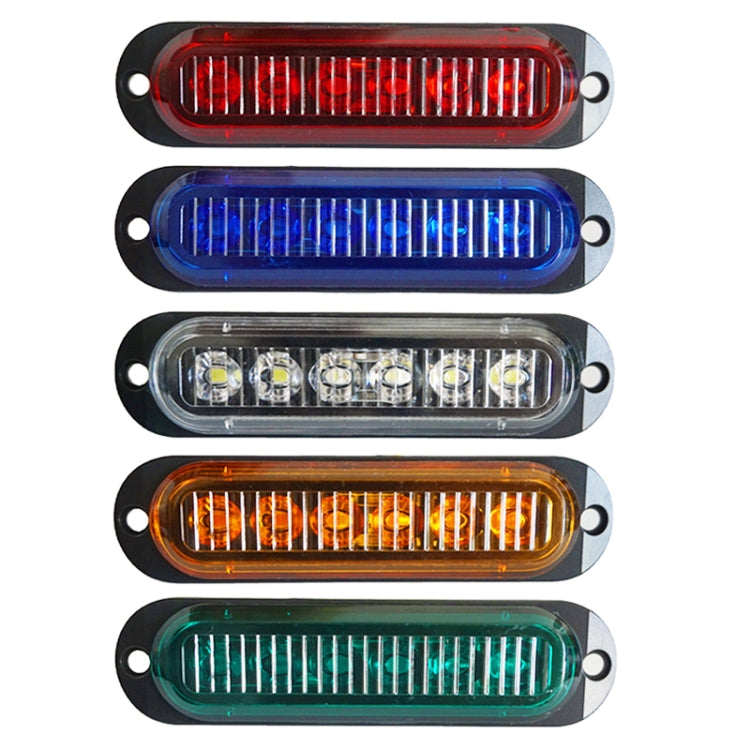 5 PCS MK-093 Car / Truck 6LEDs Side Marker Indicator Lights Bulb Lamp, MK-093(Yellow Light), MK-093(Blue Light), MK-093(Green Light), MK-093(Red Light), MK-093(White Light)