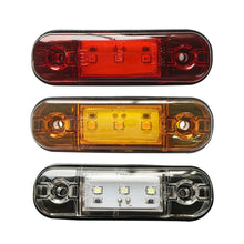 Load image into Gallery viewer, 5 PCS MK-327 Car / Truck 3LEDs Side Marker Indicator Light Tail Light, MK-327(Red Light), MK-327(White Light), MK-327(Yellow Light)