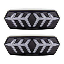 Load image into Gallery viewer, 2 PCS KC670 Motorcycle Integrated Flashing Turn Signal Brake Tail Light for Honda MSX125 CBR650F CTX700, KC670