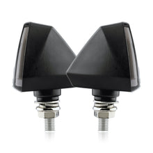 Load image into Gallery viewer, 2 PCS KC018A Motorcycle Triangular V-shaped Two-color LED Brake Turn Signal Light, KC018A