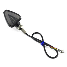 Load image into Gallery viewer, 2 PCS KC018A Motorcycle Triangular V-shaped Two-color LED Brake Turn Signal Light, KC018A