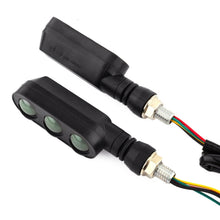 Load image into Gallery viewer, 2 PCS KC050 Motorcycle LED Turn Signal Running Brake Light, KC050
