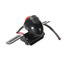 Load image into Gallery viewer, 2 PCS KC-WD-FGZXD Motorcycle Retro Round Brake Light with License Plate Holder, Brake Light
