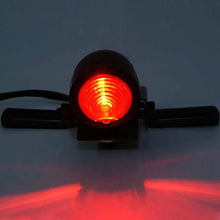 Load image into Gallery viewer, 2 PCS KC-WD-FGZXD Motorcycle Retro Round Brake Light with License Plate Holder, Brake Light