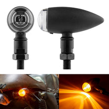 Load image into Gallery viewer, 2 PCS KC805 Motorcycle Retro Metal Turn Signal Light