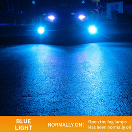 1 Pair 9005 27W / DC12V Car Aluminum Alloy LED Headlight, 9005 (Blue Light), 9005 (Gold Light), 9005 (Lime Green), 9005 (White Light)