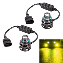 Load image into Gallery viewer, 1 Pair 9005 27W / DC12V Car Aluminum Alloy LED Headlight, 9005 (Blue Light), 9005 (Gold Light), 9005 (Lime Green), 9005 (White Light)