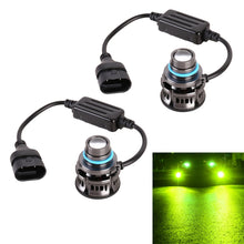 Load image into Gallery viewer, 1 Pair 9005 27W / DC12V Car Aluminum Alloy LED Headlight, 9005 (Blue Light), 9005 (Gold Light), 9005 (Lime Green), 9005 (White Light)