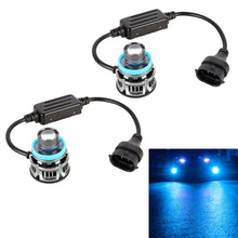 Load image into Gallery viewer, 1 Pair H11 27W / DC12V Car Aluminum Alloy LED Headlight, H11 (Blue Light), H11 (Gold Light), H11 (Lime Green), H11 (White Light)