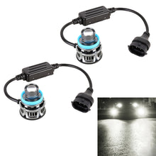 Load image into Gallery viewer, 1 Pair H11 27W / DC12V Car Aluminum Alloy LED Headlight, H11 (Blue Light), H11 (Gold Light), H11 (Lime Green), H11 (White Light)