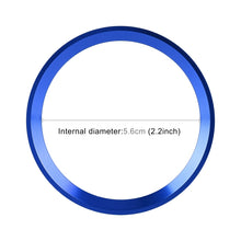 Load image into Gallery viewer, Car Steering Wheel Decorative Ring Cover for Mercedes-Benz,Inner Diameter: 5.6cm, 5.6cm (Blue), 5.6cm (Red), 5.6cm (Silver)