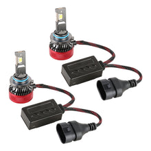 Load image into Gallery viewer, 1 Pair 9005 DC12V 65W 6000K 6500LM LED Car Headlights, 9005