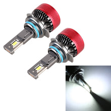 Load image into Gallery viewer, 1 Pair 9012 DC12V 65W 6000K 6500LM LED Car Headlights, 9012