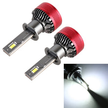 Load image into Gallery viewer, 1 Pair H1 DC12V 65W 6000K 6500LM LED Car Headlights, H1