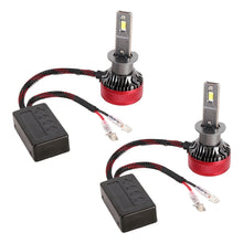 Load image into Gallery viewer, 1 Pair H1 DC12V 65W 6000K 6500LM LED Car Headlights, H1