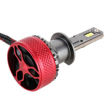 Load image into Gallery viewer, 1 Pair H1 DC12V 65W 6000K 6500LM LED Car Headlights, H1
