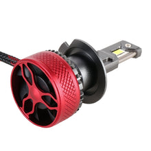 Load image into Gallery viewer, 1 Pair H7 DC12V 65W 6000K 6500LM LED Car Headlights, H7