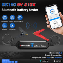 Load image into Gallery viewer, KONNWEI BK100 X431 BST360 Car Bluetooth Battery Tester, BK100 (Black), BK100