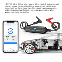 Load image into Gallery viewer, KONNWEI BK100 X431 BST360 Car Bluetooth Battery Tester, BK100 (Black), BK100