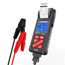 Load image into Gallery viewer, KONNWEI KW720 Car 3.2 inch 6V-24V Lead-acid Battery Tester with Printer, KW720