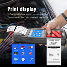 Load image into Gallery viewer, KONNWEI KW720 Car 3.2 inch 6V-24V Lead-acid Battery Tester with Printer, KW720