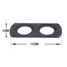 Load image into Gallery viewer, 5 PCS 2-Hole Car Modified USB Charging Voltmeter Cigarette Lighter Panel, 2-Hole
