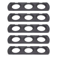 Load image into Gallery viewer, 5 PCS 3-Hole Car Modified USB Charging Voltmeter Cigarette Lighter Panel, 3-Hole