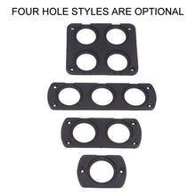 Load image into Gallery viewer, 5 PCS 3-Hole Car Modified USB Charging Voltmeter Cigarette Lighter Panel, 3-Hole