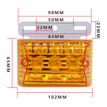 Load image into Gallery viewer, 4 PCS ZS-6001 DC24V Car / Truck Side Marker Indicator Lights Bulb Lamp
