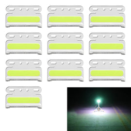 10 PCS ZS-7009 DC24V Waterproof Car / Truck Side Marker Indicator Lights Bulb Lamp